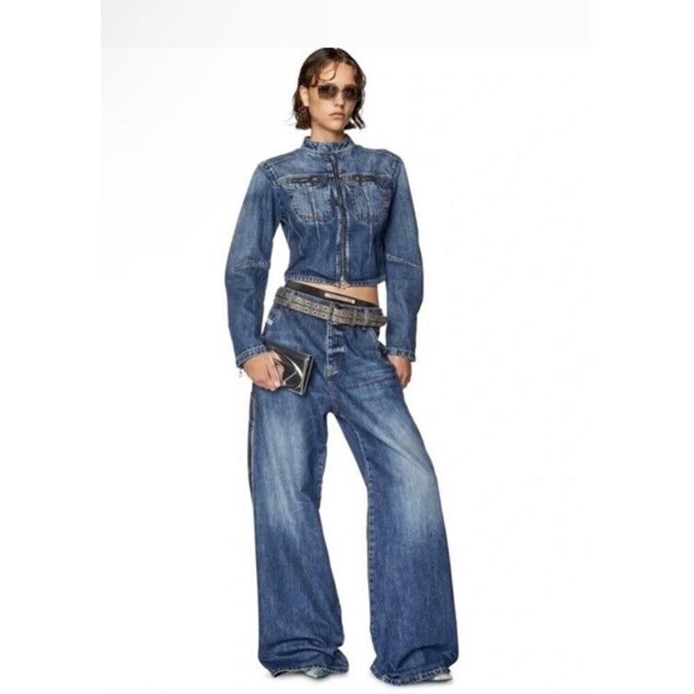 Diesel 1996 D-Sire OHJAW Straight Leg Jeans Denim Low Rise Size 26